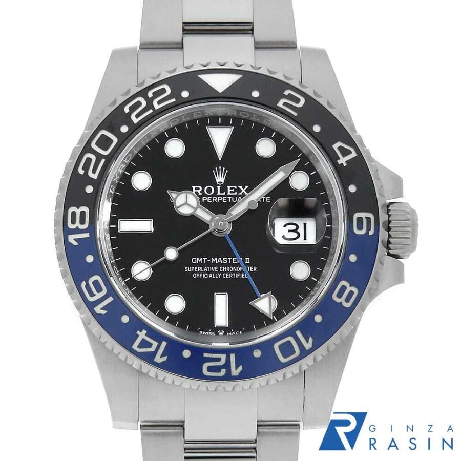 ROLEX（ロレックス） GMTマスターII 126710BLNR ブラック 3列