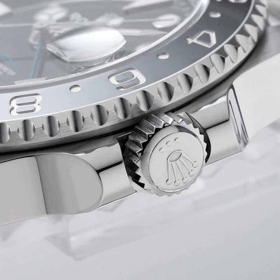 【新品・高コスパ】GMT ブラックベゼル×ジュビリーブレス　メンズ腕時計　自動巻 新品・高コスパ】GMT ブラックベゼル×ジュビリーブレス メンズ