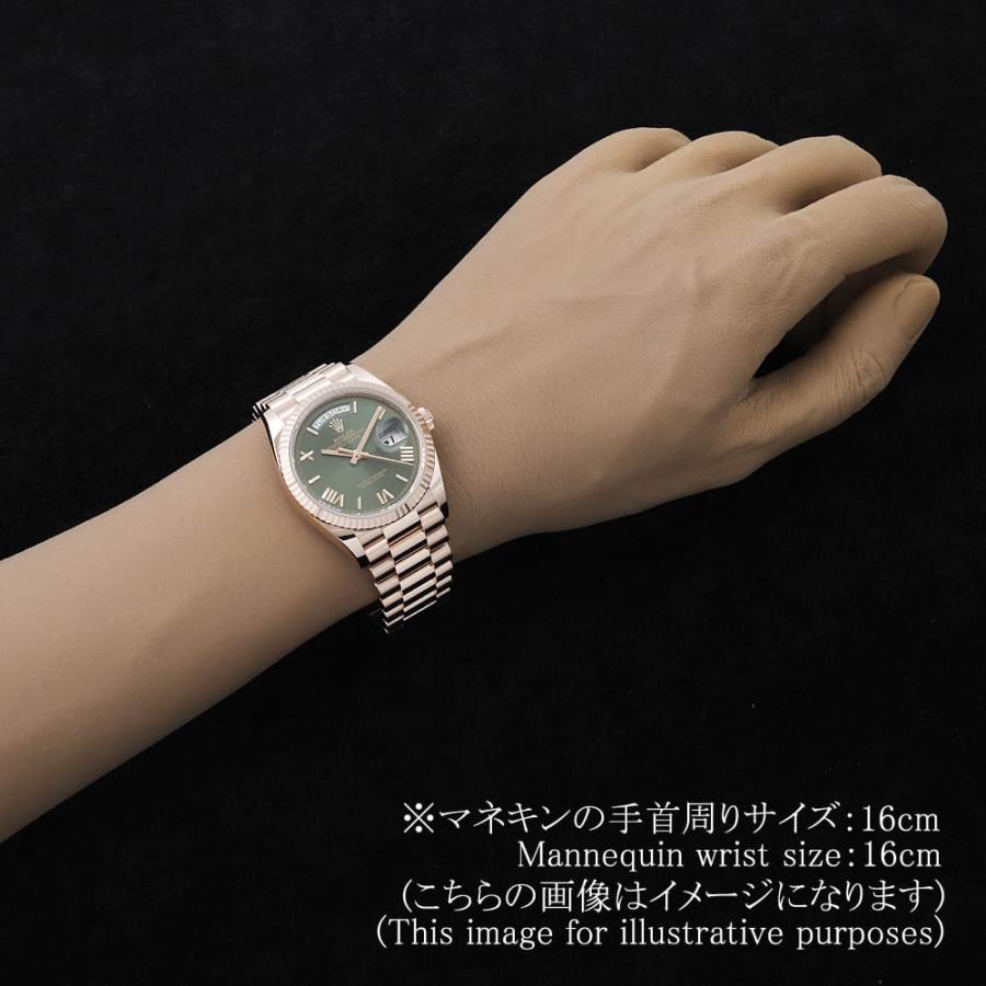 ROLEX（ロレックス） デイデイト36 128235 オリーブグリーン ローマ