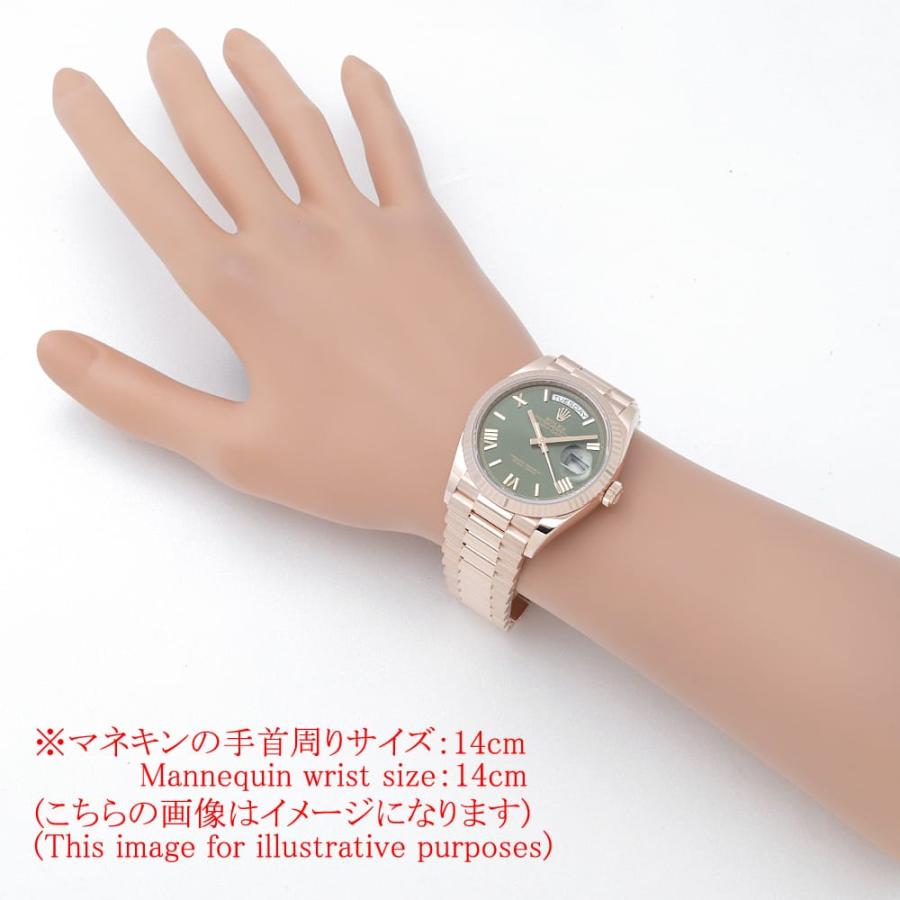 ROLEX（ロレックス） デイデイト36 128235 オリーブグリーン ローマ