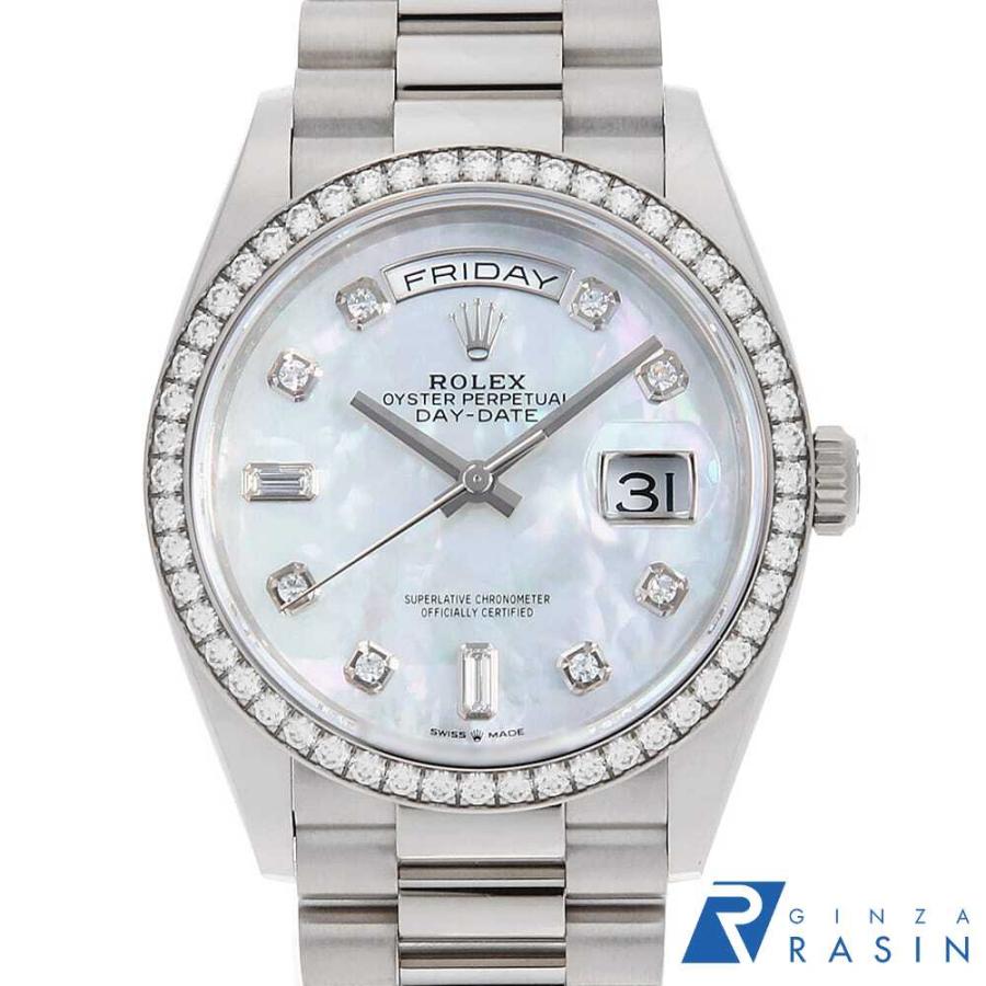 ROLEX（ロレックス） デイデイト36 ベゼルダイヤ 8Pダイヤ 2Pバゲット