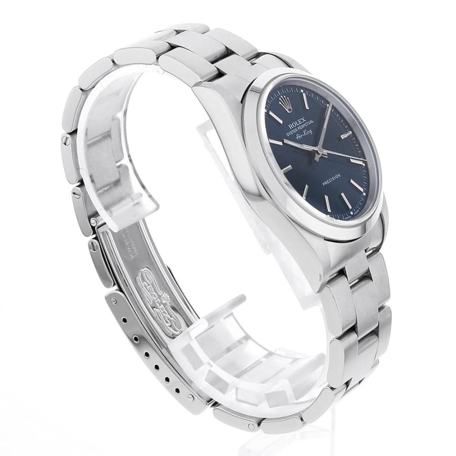 ROLEX（ロレックス） エアキング 14000 ブルー バー U番 中古 メンズ