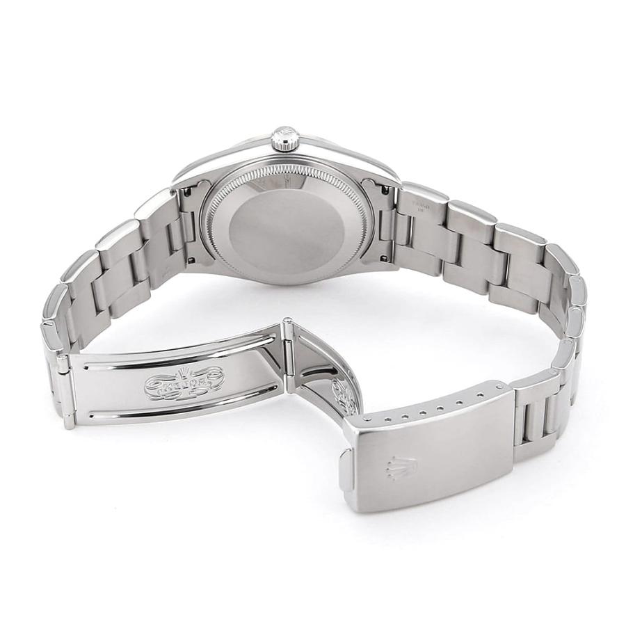 ロレックス エアキング 14000 シルバー バー 3列 オイスターブレス U番 メンズ 中古 腕時計 ROLEX（ロレックス） エアキング 14000 シルバー バー 3列 オイスター