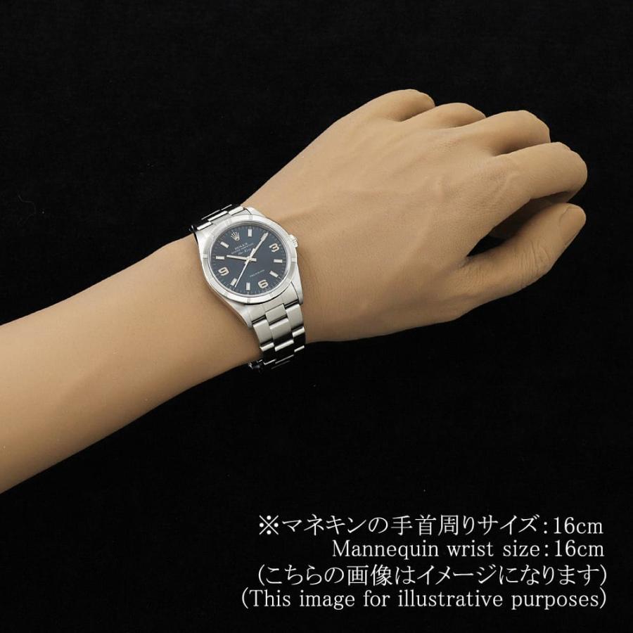 ROLEX（ロレックス） エアキング 14010 ブルー 369ホワイトバー A番