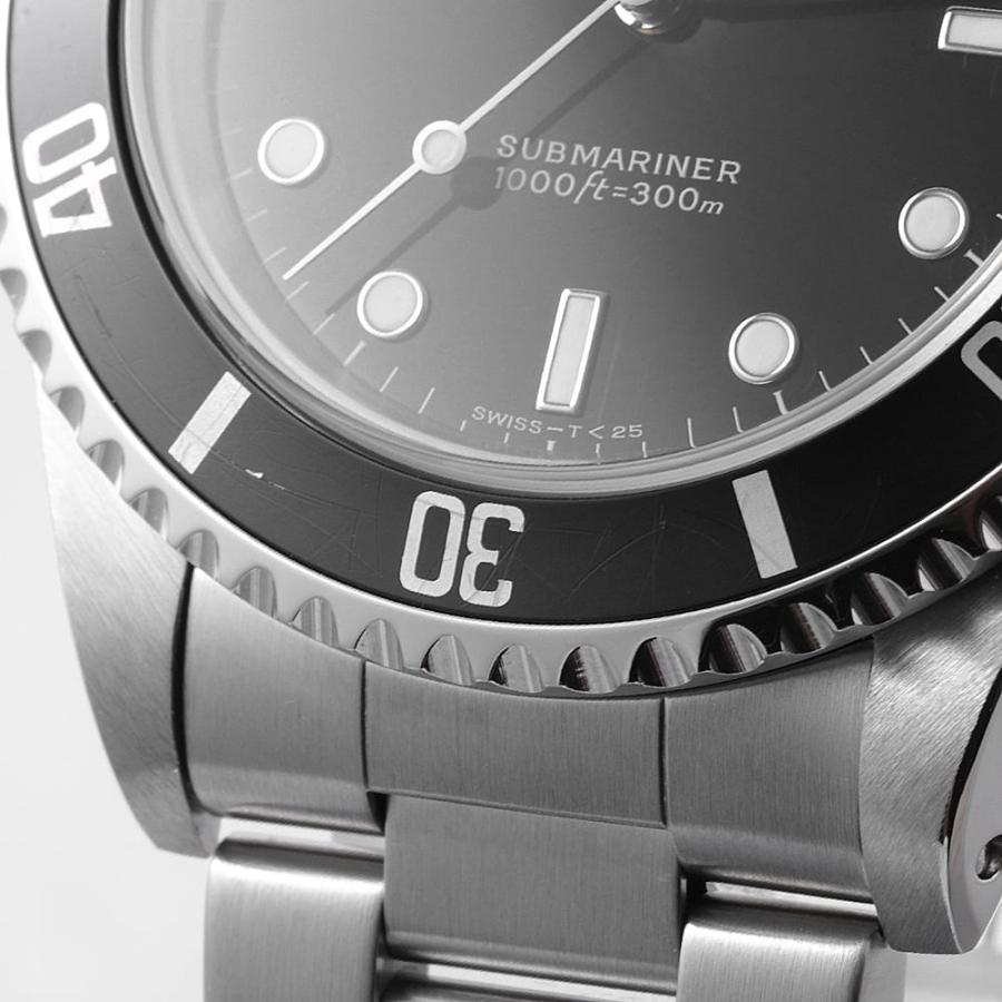 オーバーシンカー 3個セット ROLEX（ロレックス） サブマリーナ ノンデイト 14060 ブラック オール