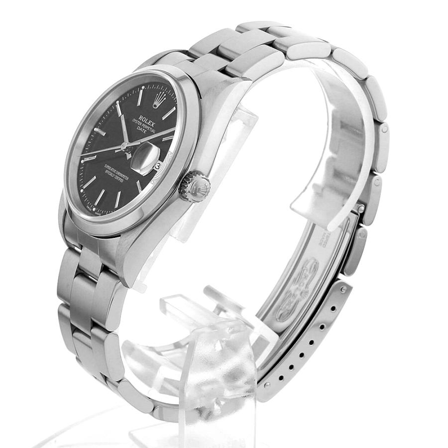 ROLEX ロレックス オイスターパーペチュアル デイト 15200 ブラック  