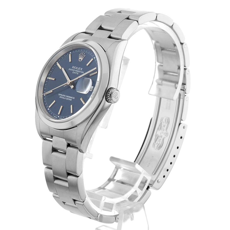 ROLEX（ロレックス） オイスターパーペチュアル デイト 15200 ブルー