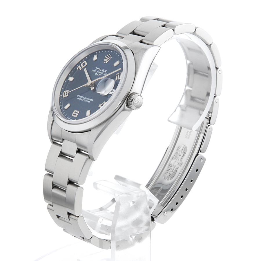 ROLEX ロレックス オイスターパーペチュアル デイト 15200 ブルー 飛び