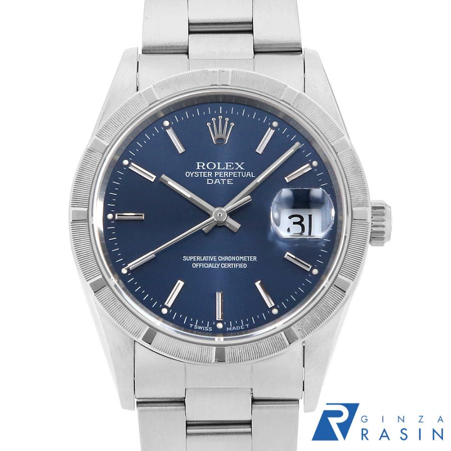 ROLEX（ロレックス） オイスターパーペチュアル デイト 15210 ブルー