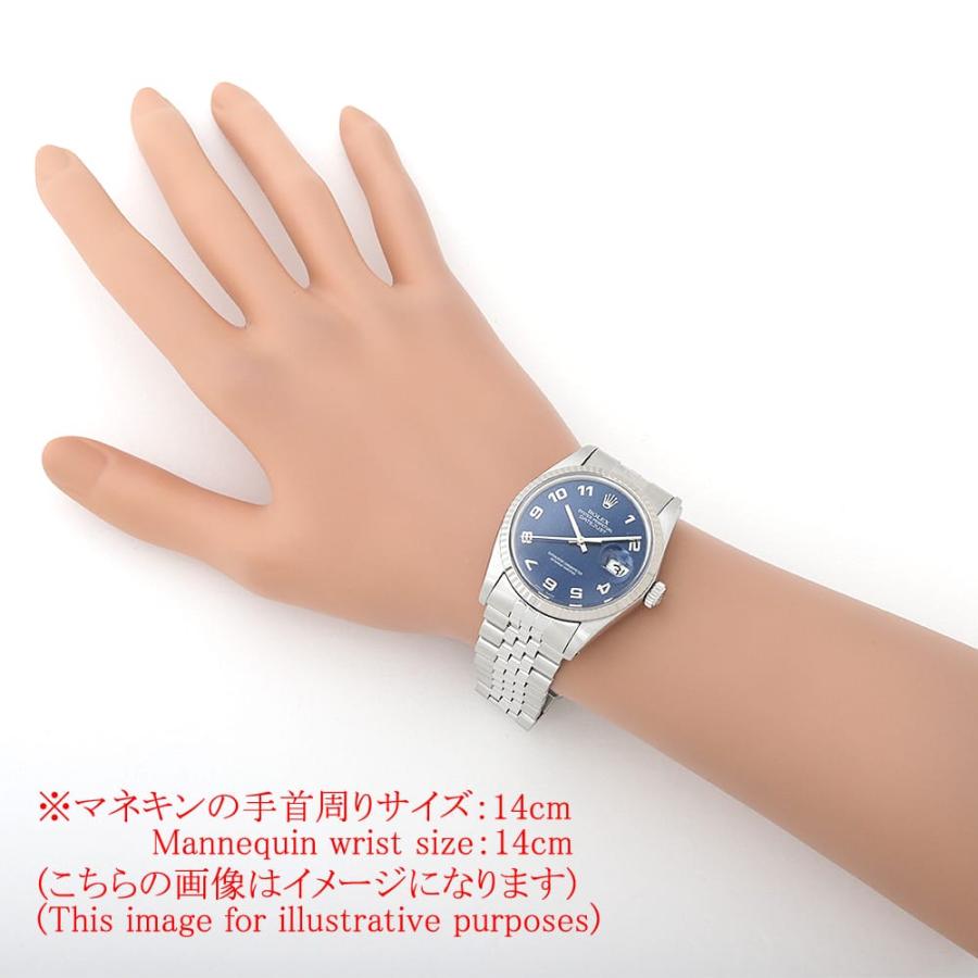 ROLEX（ロレックス） デイトジャスト 16014 ブルー プリント