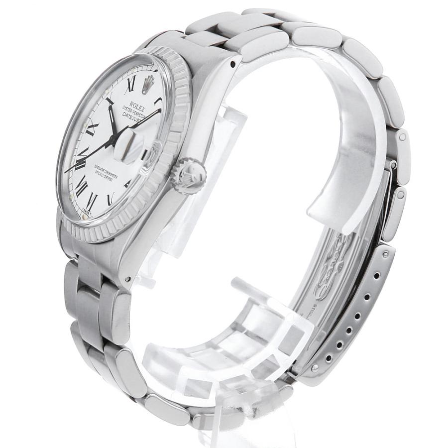 ROLEX（ロレックス） デイトジャスト 16030 ホワイト バックリーダイアル 71番 中古 メンズ 腕時計 : GINZA RASIN ...