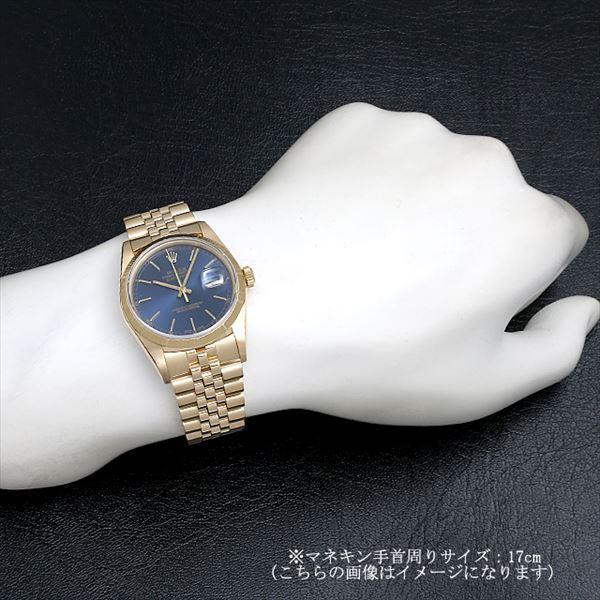 nagomi45ページ デイトジャスト ロレックス バークベゼル 16078 ブルー/バー 84番 中古