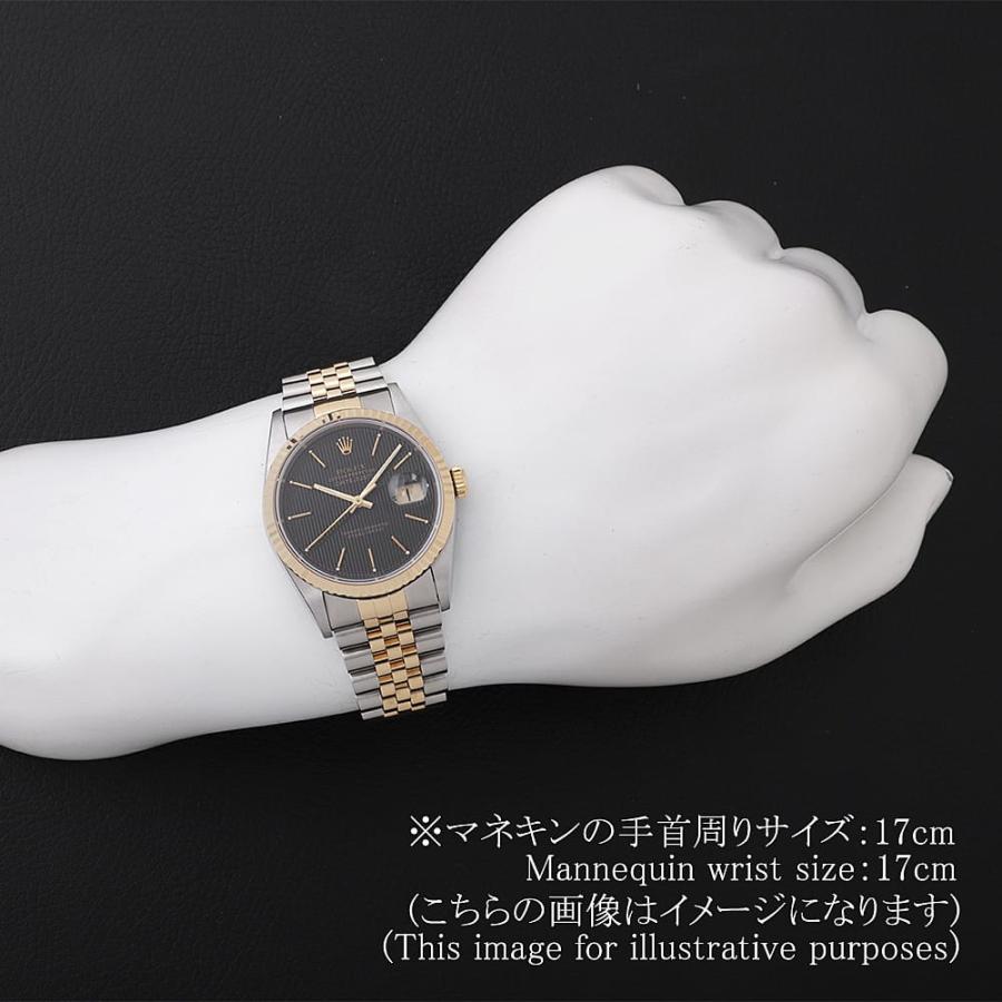 ROLEX（ロレックス） デイトジャスト 16233 ブラック タペストリー