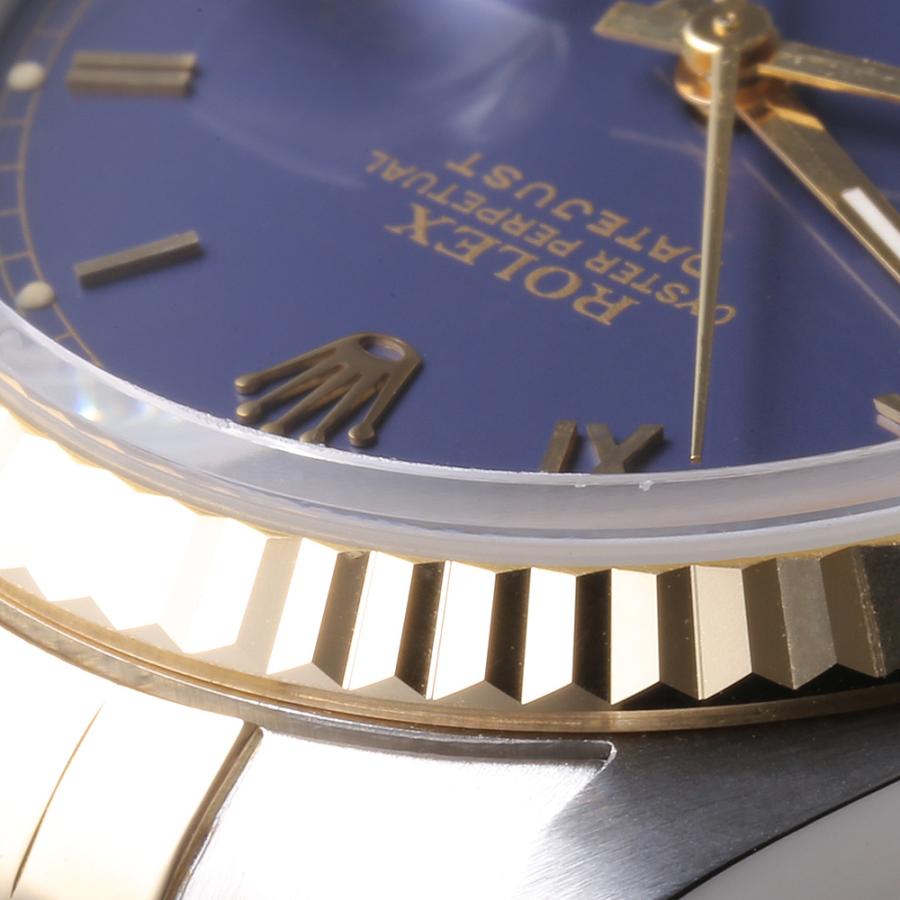 ROLEX（ロレックス） デイトジャスト 16233 ブルー ローマ E番 中古