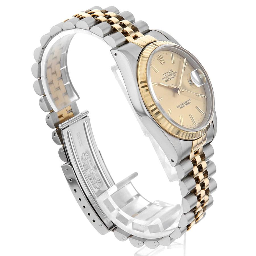 ROLEX（ロレックス） デイトジャスト 16233 シャンパン バー R番 中古