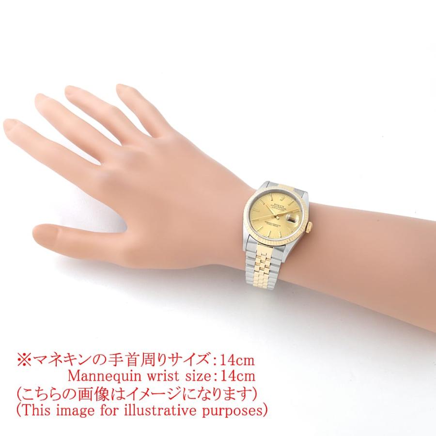 ROLEX（ロレックス） デイトジャスト 16233 シャンパン バー X番 中古