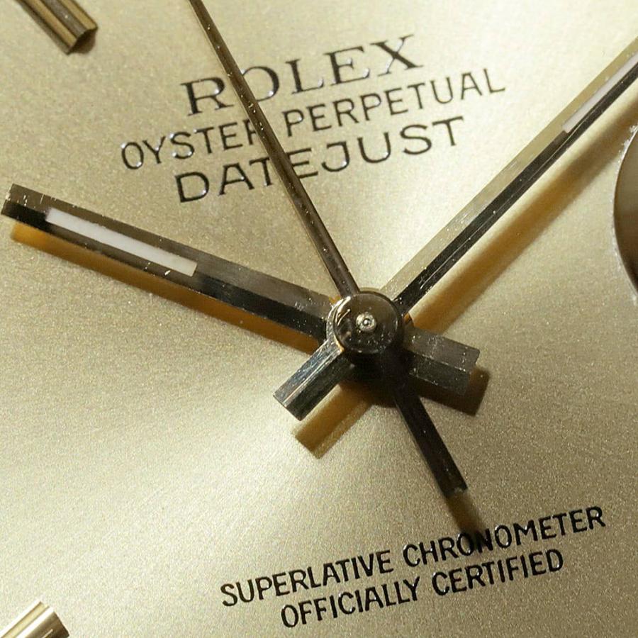 ROLEX（ロレックス） デイトジャスト 16233 シャンパン バー R番 中古