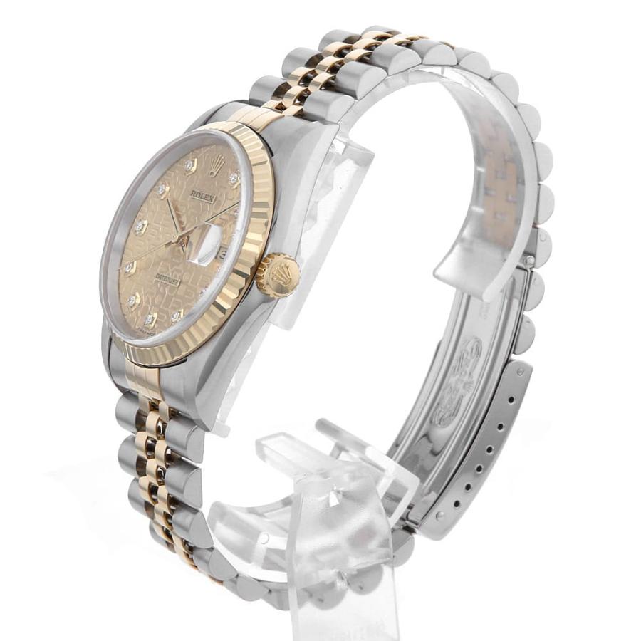 ROLEX ロレックス デイトジャスト 10Pダイヤ 16233G シャンパン ROLEX ロレックス デイトジャスト 10Pダイヤ 16233G シャンパン