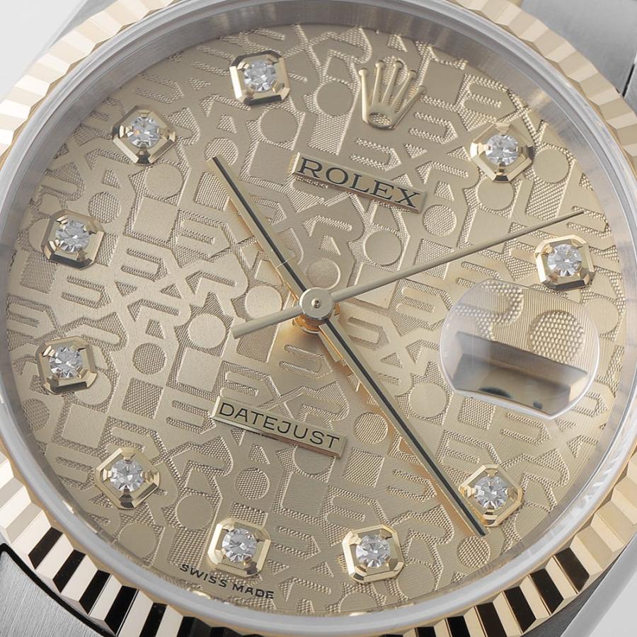ROLEX ロレックス デイトジャスト 10Pダイヤ 16233G シャンパン ROLEX ロレックス デイトジャスト 10Pダイヤ 16233G シャンパン