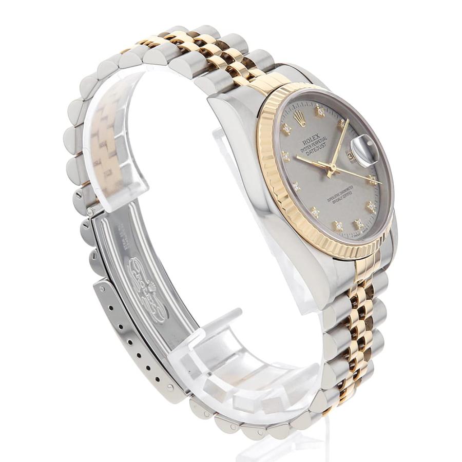 ROLEX ロレックス/デイトジャスト10P新ダイヤ/レディース/シルバー文字盤/79174G/P21****/ROLEX/Aランク/75【中古】 ロレックス デイトジャスト 10Pダイヤ 79174G シルバーコンピュータ
