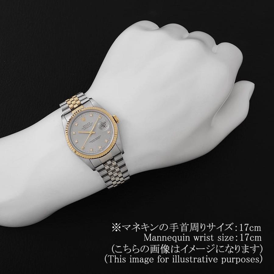 ROLEX（ロレックス） デイトジャスト 10Pダイヤ 16233G シルバー