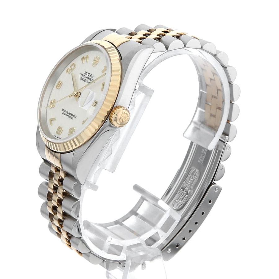ROLEX（ロレックス） デイトジャスト 16233 アイボリー 彫り