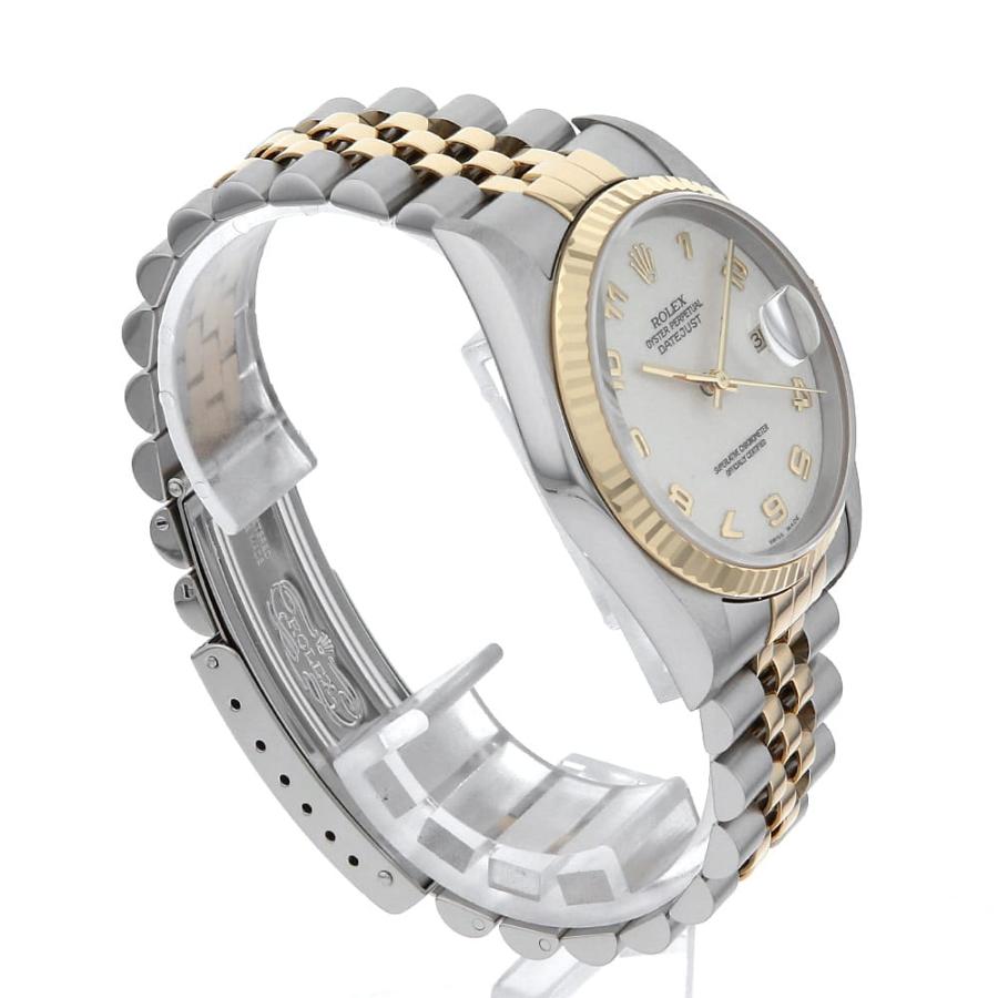 ROLEX（ロレックス） デイトジャスト 16233 アイボリー 彫り