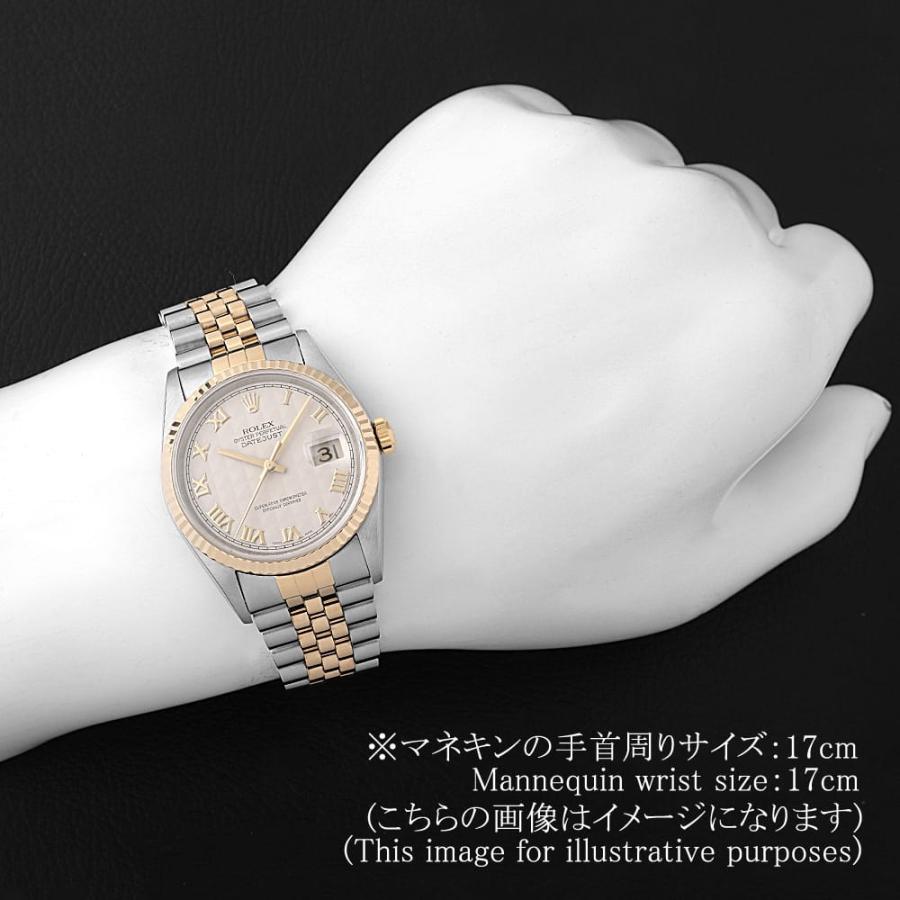 ROLEX（ロレックス） デイトジャスト 16233 アイボリー ピラミッド