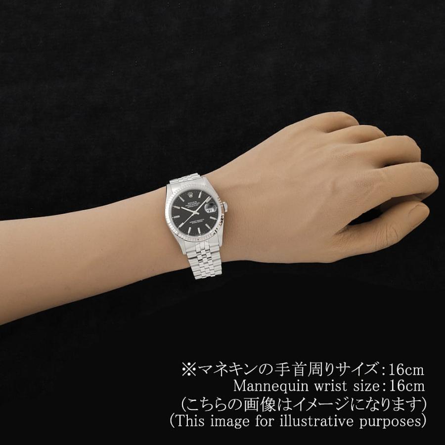 ROLEX（ロレックス） デイトジャスト 16234 ブラック バー L番 中古