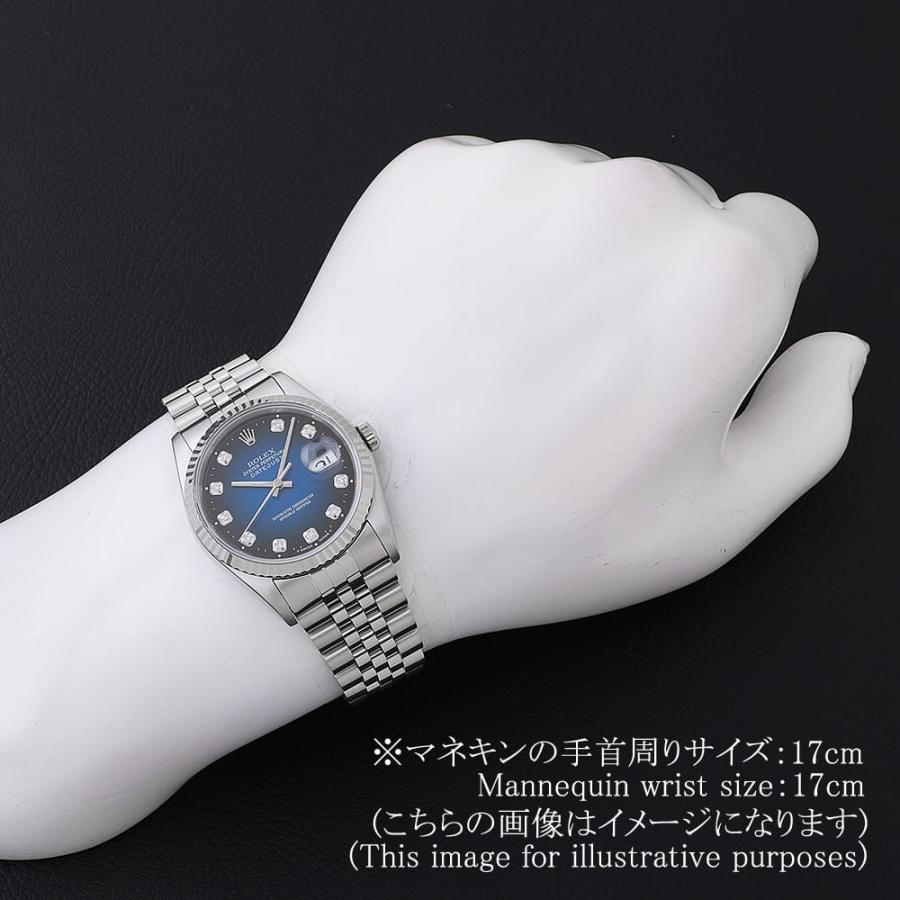 ROLEX（ロレックス） デイトジャスト 10Pダイヤ 16234G ブルー