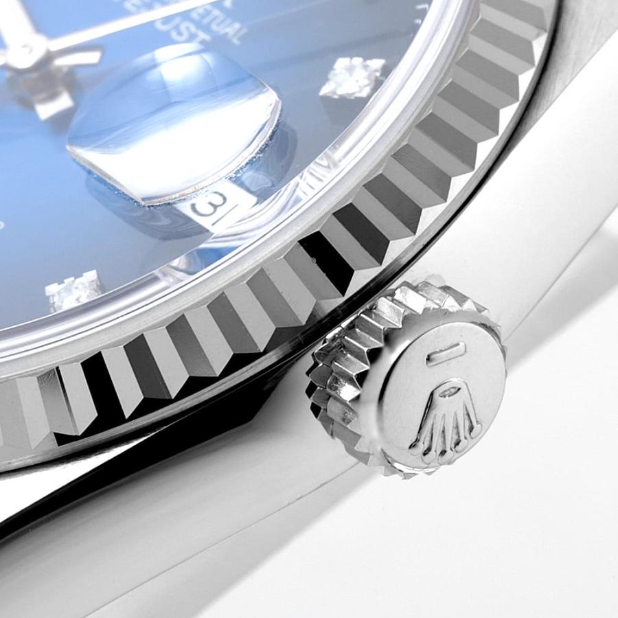 ROLEX（ロレックス） デイトジャスト 10Pダイヤ 16234G ブルー