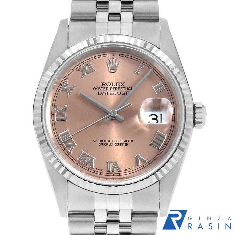 ROLEX ロレックス デイトジャスト 16234 ROLEX ロレックス デイトジャスト 16234 ピンク ローマ K番 中古