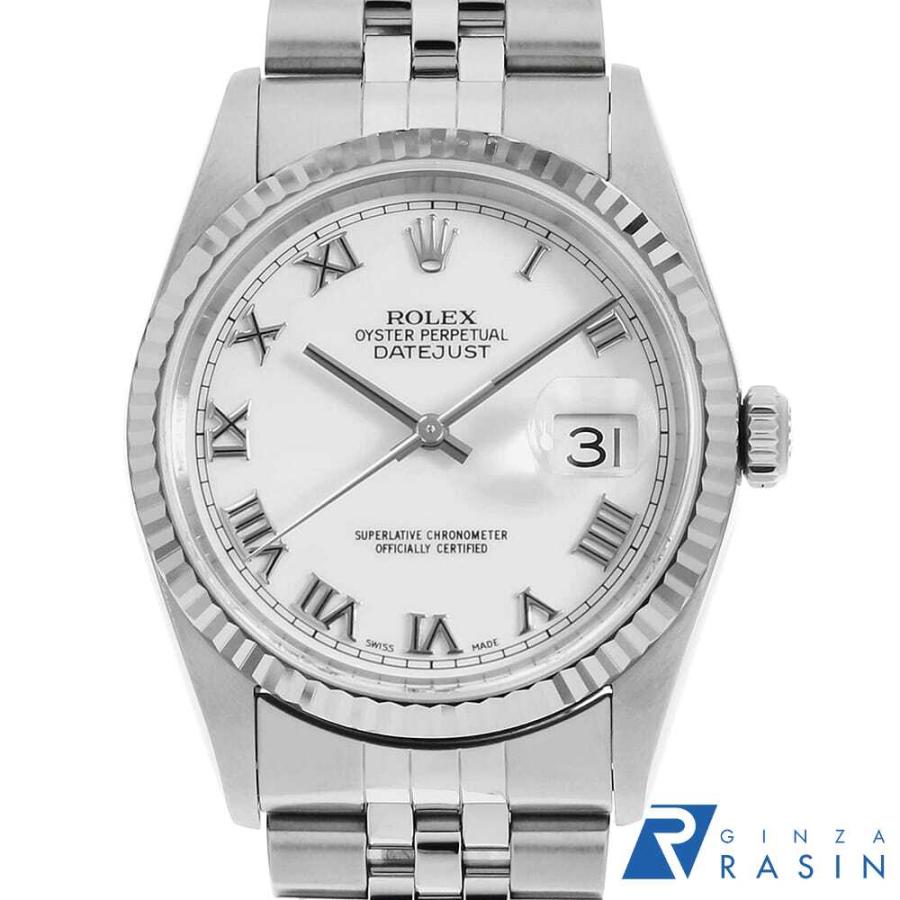 ROLEX（ロレックス） デイトジャスト 16234 ホワイト ローマ 5列