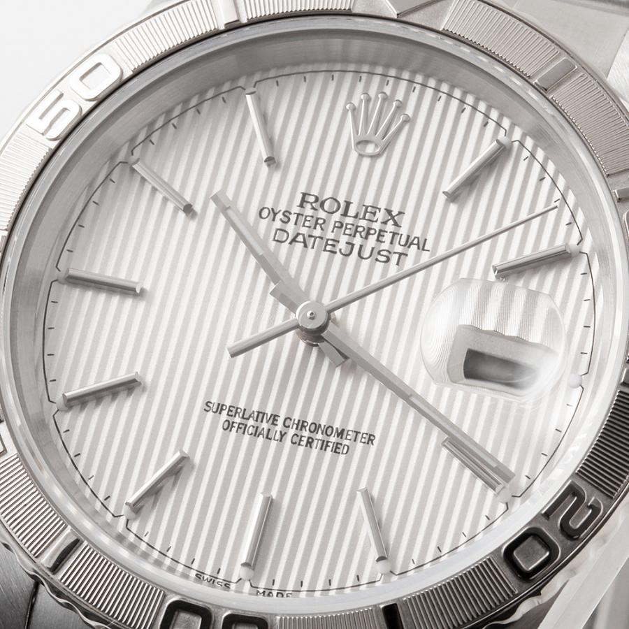 ROLEX（ロレックス） デイトジャスト サンダーバード 16264 シルバー タペストリー バー F番 中古 メンズ 腕時計 : GINZA ...
