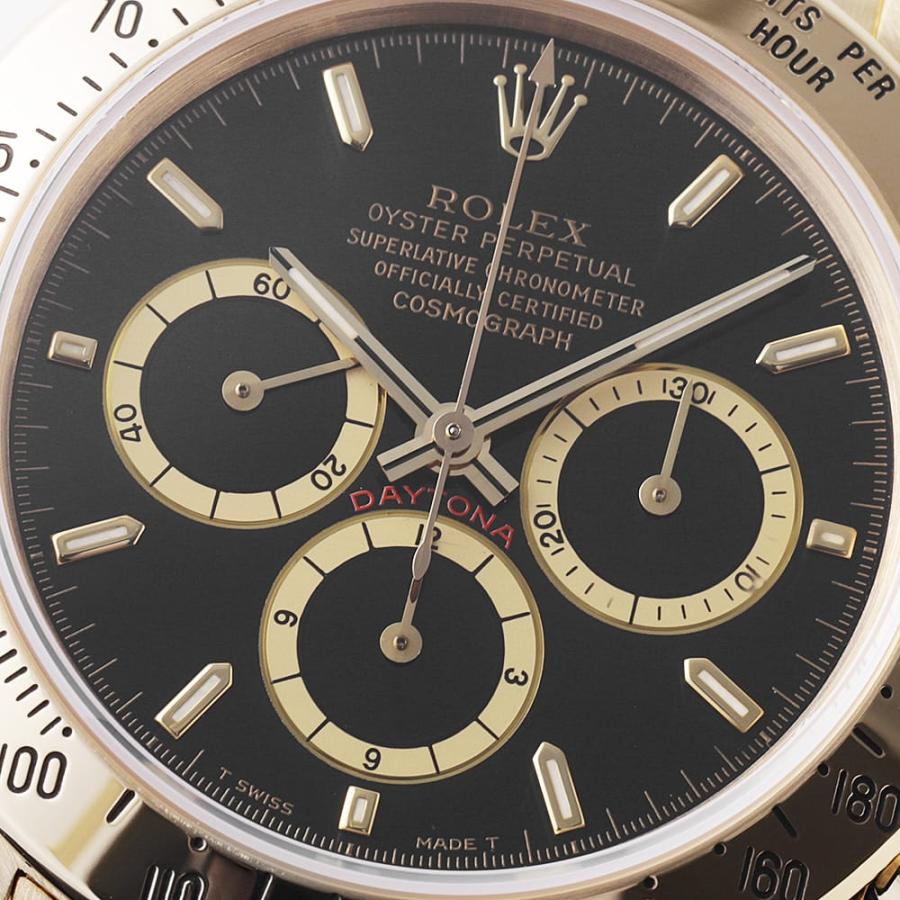 ROLEX（ロレックス） コスモグラフ デイトナ 16528 ブラック 逆6文字盤