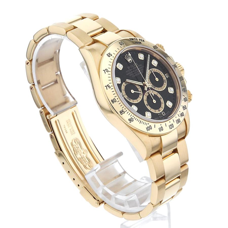 ROLEX（ロレックス） コスモグラフ デイトナ 8Pダイヤ 16528G ブラック