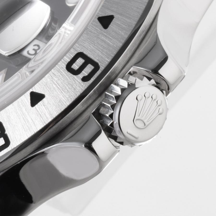 ロレックス エクスプローラーII 16570 ブラック Z番 中古 メンズ 腕時計｜ginzarasin｜07
