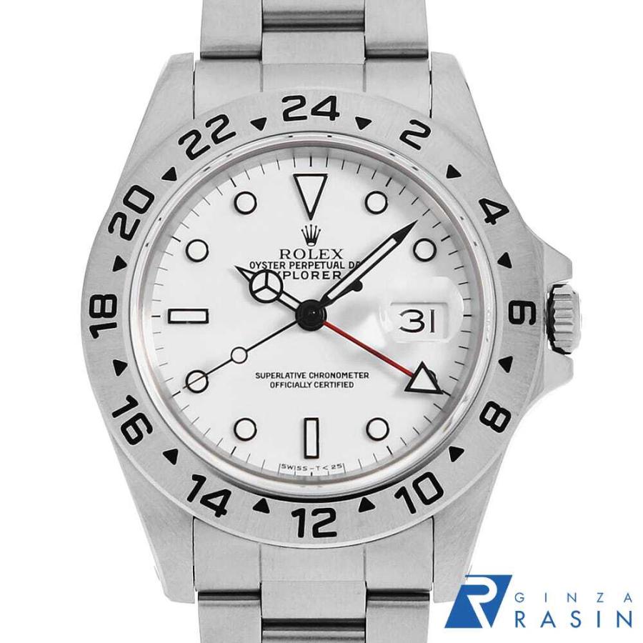 ROLEX ロレックス エクスプローラーII 16570 ホワイト オール