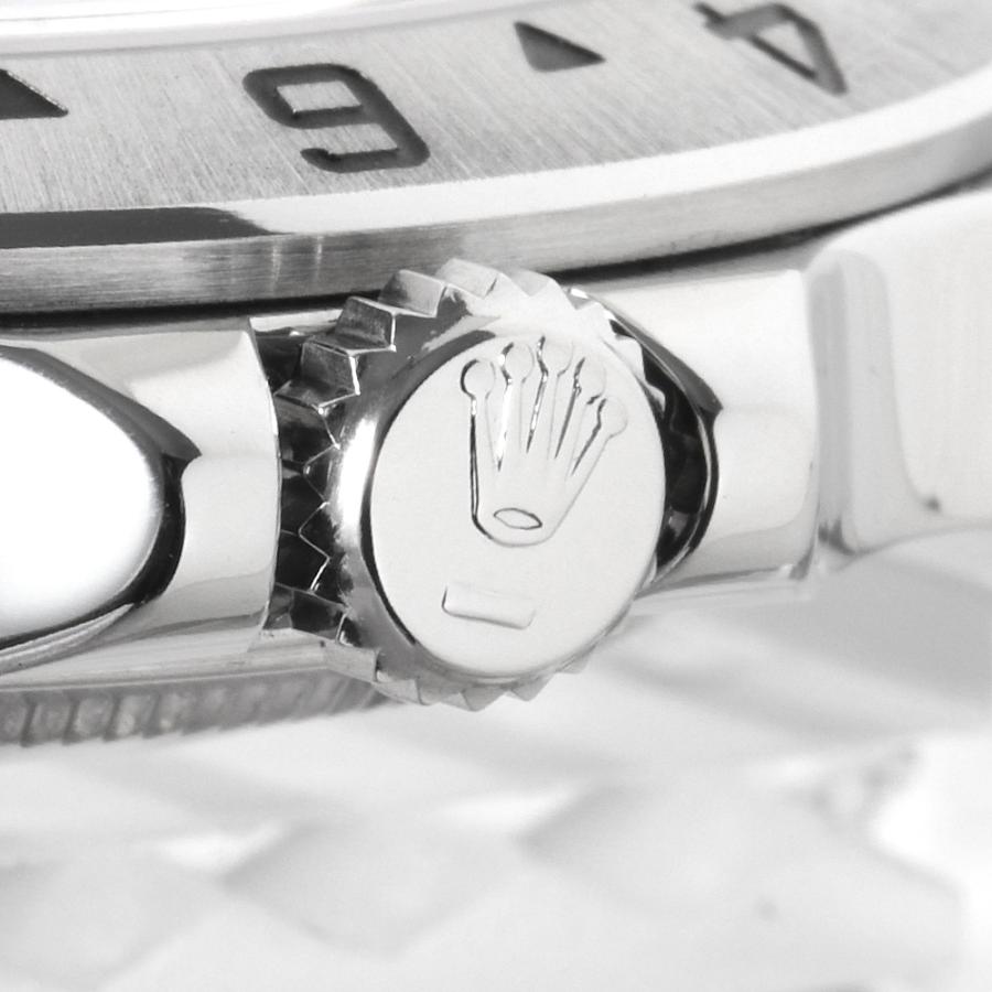 ロレックス エクスプローラーII 16570 ホワイト パティーナ オールトリチウム シングルバックル  W番 中古 メンズ 腕時計 ローン60回払い無金利 返品OK｜ginzarasin｜07