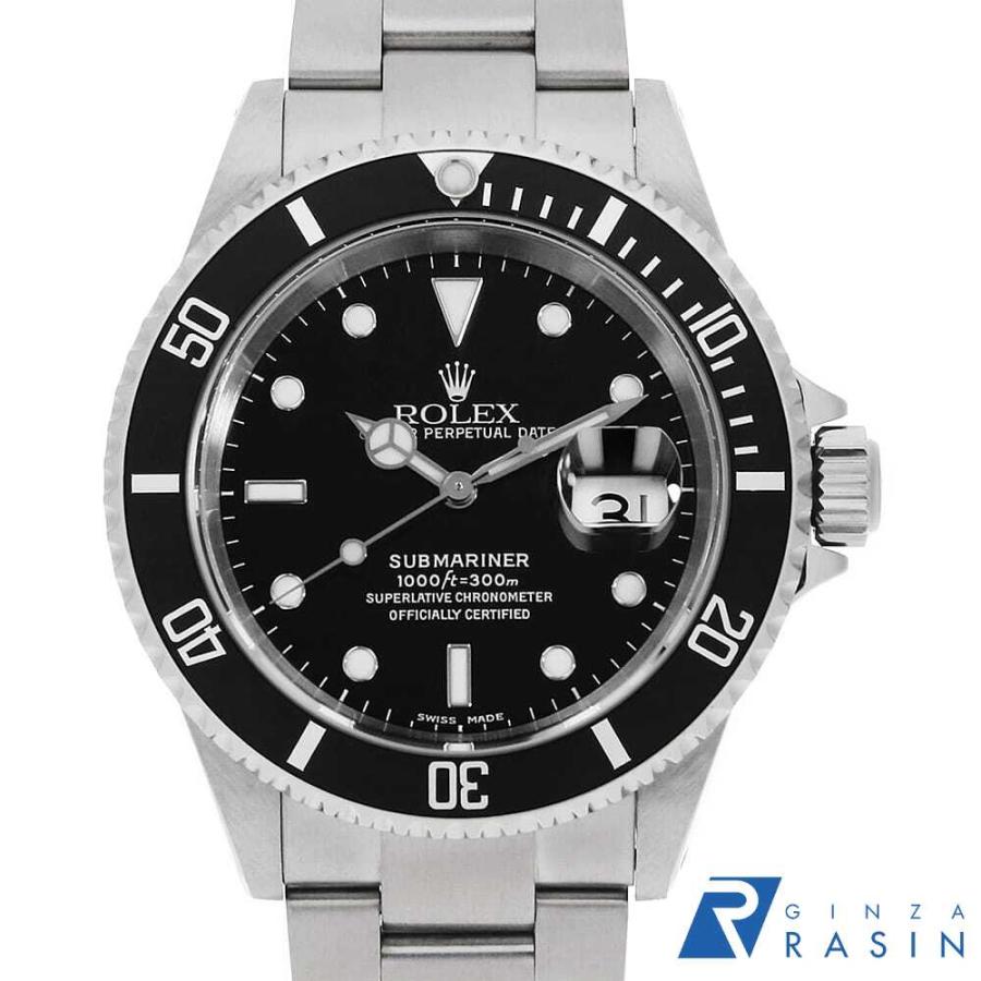 ROLEX ロレックス サブマリーナ デイト 16610 ブラック Y番 中古  