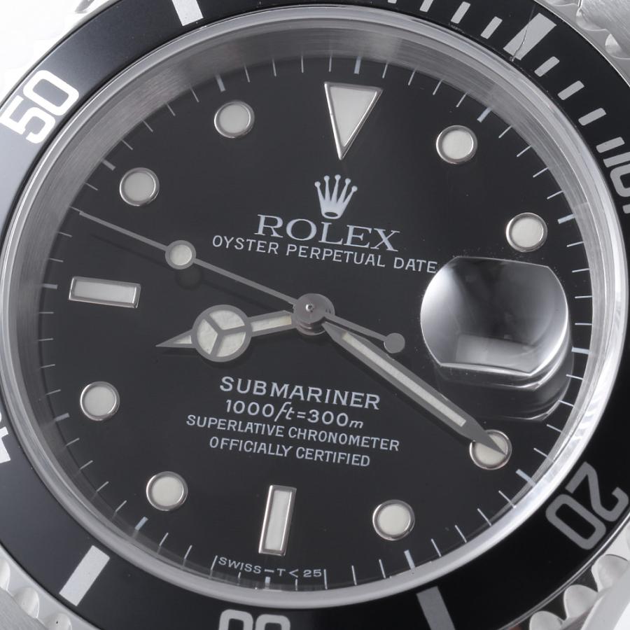 ROLEX（ロレックス） サブマリーナ デイト 16610 ブラック オール 