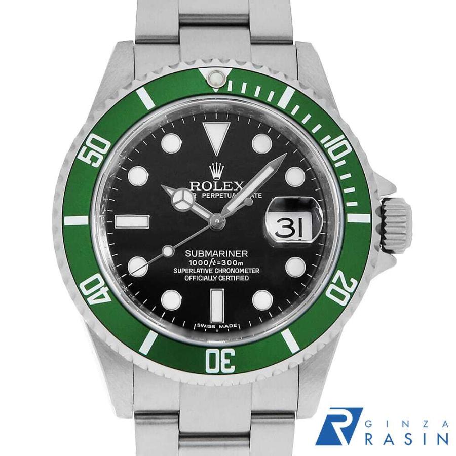 ROLEX（ロレックス） サブマリーナ デイト 16610LV ブラック M番 中古
