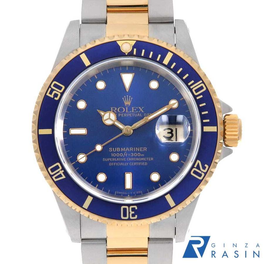 ROLEX（ロレックス） サブマリーナ デイト 16613 ブルー オール