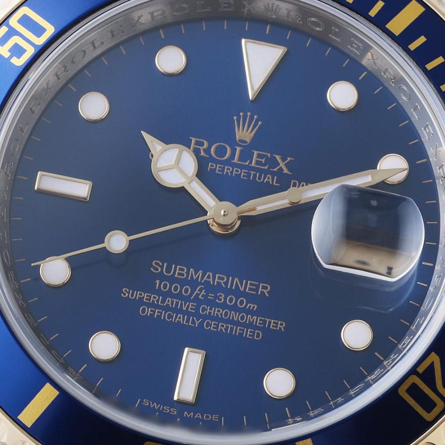 ROLEX（ロレックス） サブマリーナ デイト 16613 ブルー V番 中古