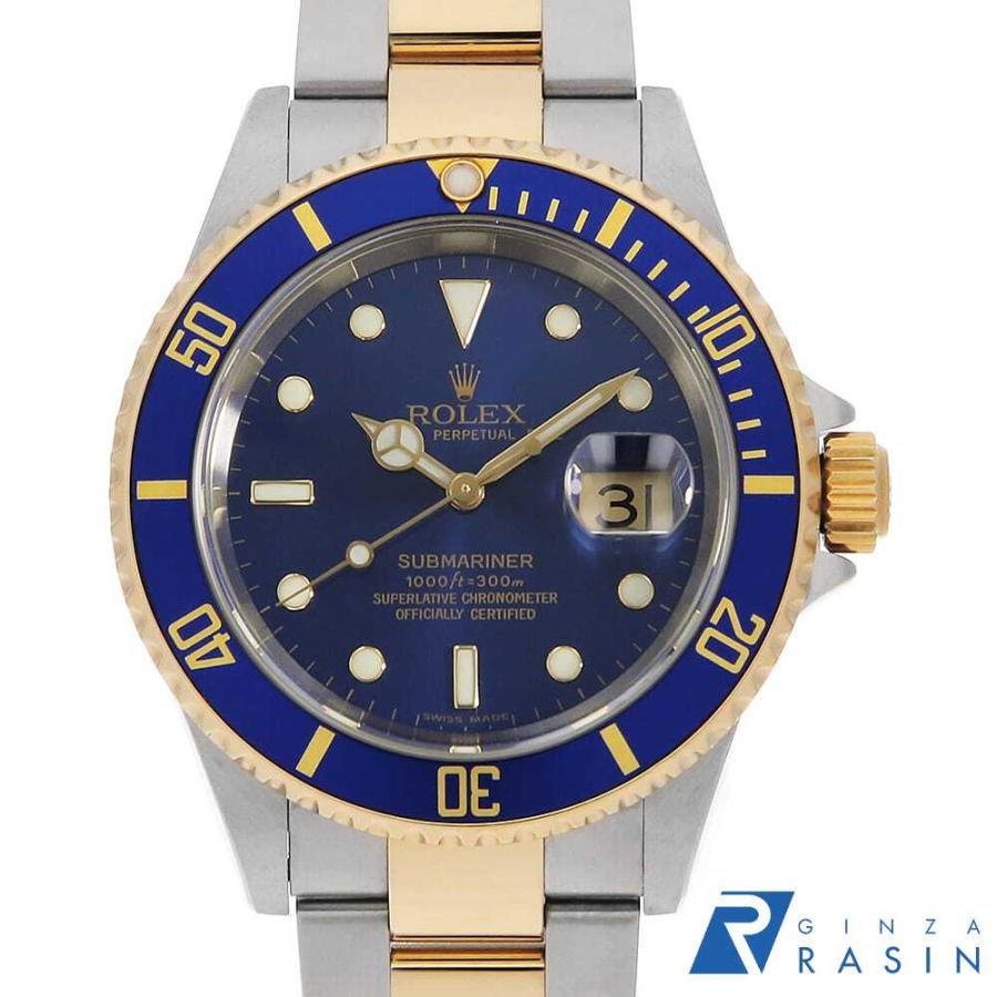 ROLEX（ロレックス） サブマリーナ デイト 16613 ブルー K番 中古 