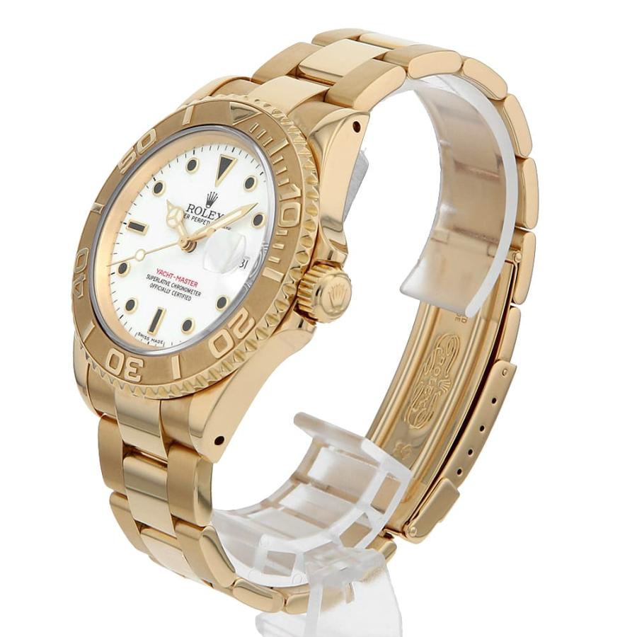 「Gムーブ」スニーカー ホワイト/ベージュ ROLEX ロレックス ヨットマスター 16628 ホワイト W番 中古