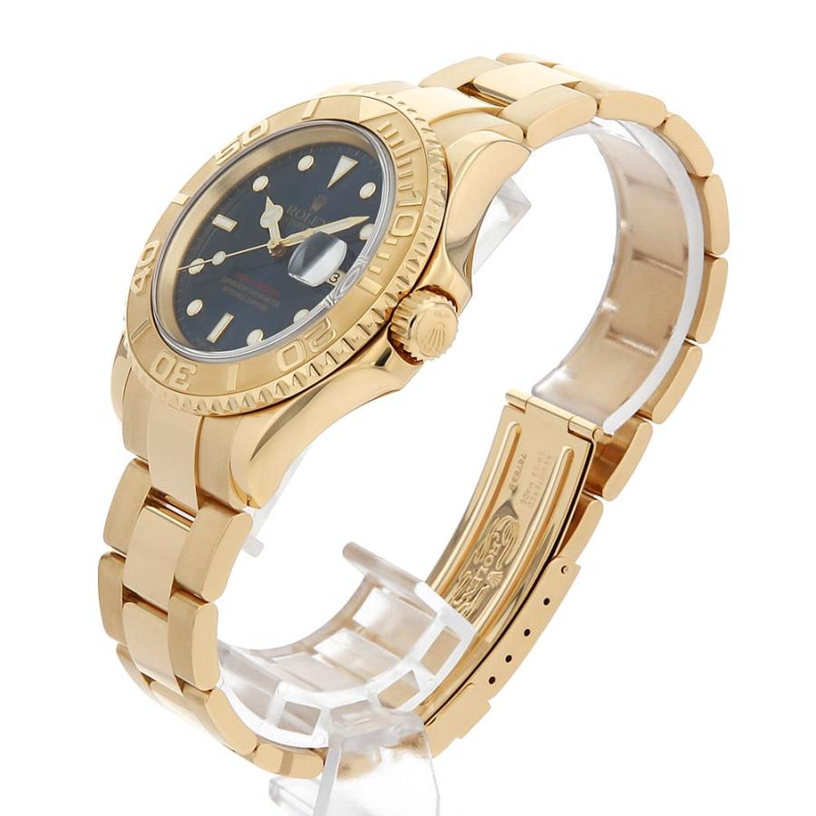 ノワール　エンパシー　マットクリーム ROLEX（ロレックス） ヨットマスター 16628 ブルー A番 中古 メンズ