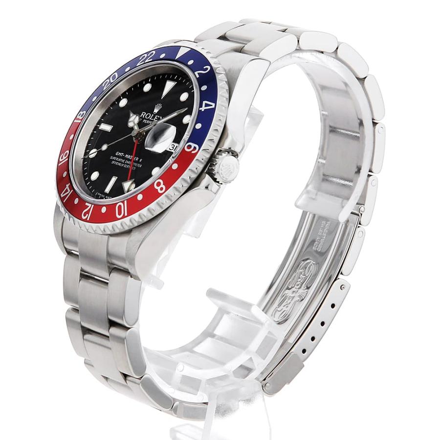 ROLEX（ロレックス） GMTマスターII 赤青ベゼル 16710 ブラック