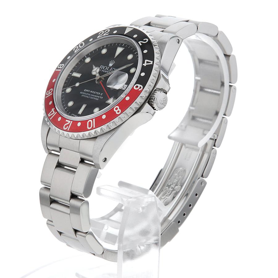 ROLEX（ロレックス） GMTマスターII 16710 ブラック U番 中古 メンズ