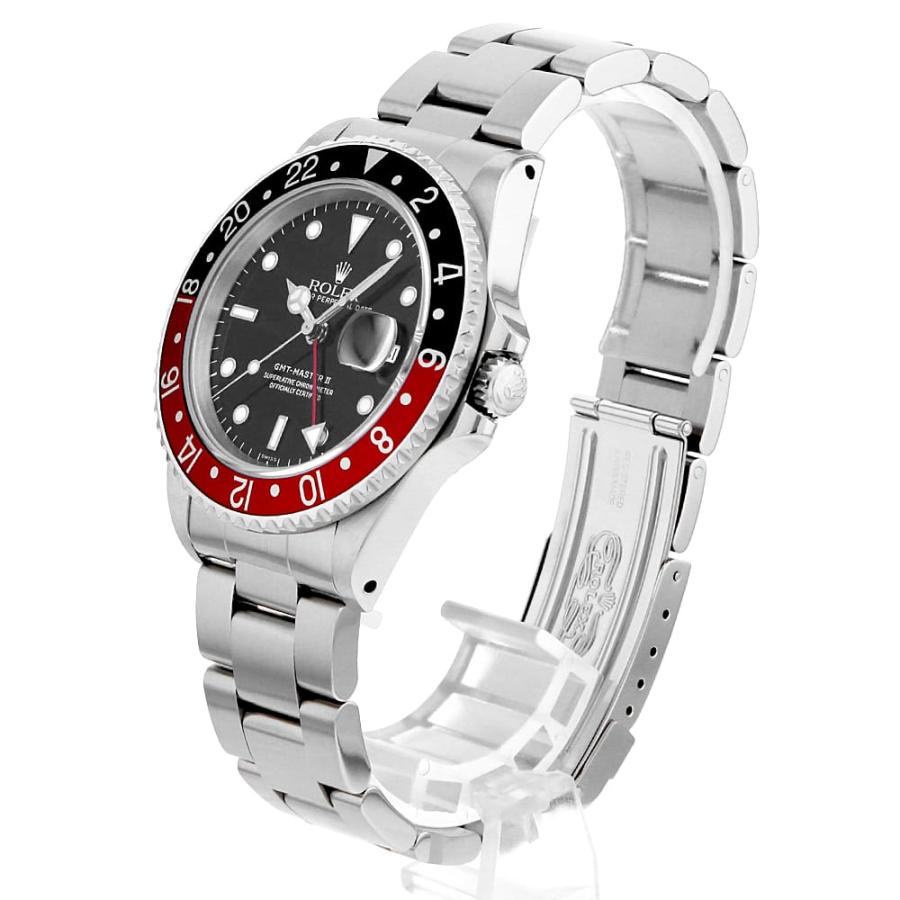 ROLEX（ロレックス） GMTマスターII 赤黒ベゼル 16710 ブラック A番